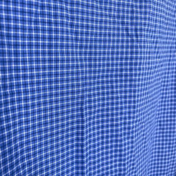 Polo Ralph Lauren Mens Shirt Size XL Plaid Blue Button Up Collared - Picture 14 of 14